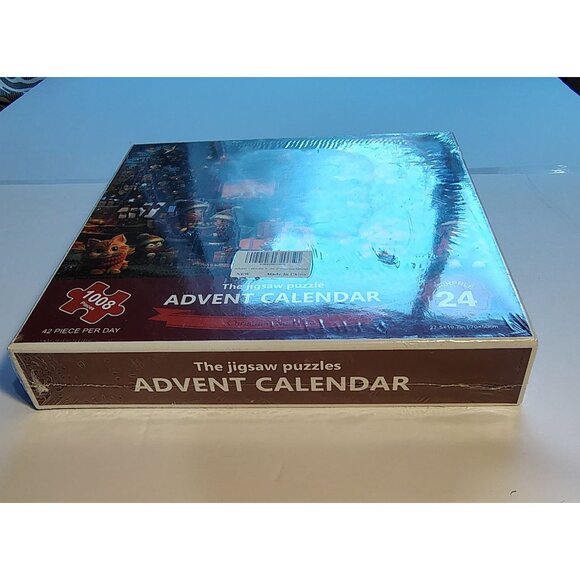 Advent Calendar Jigsaw Puzzle 1008 Pcs Christmas Surprise 24 Days Countdown - Picture 3 of 3